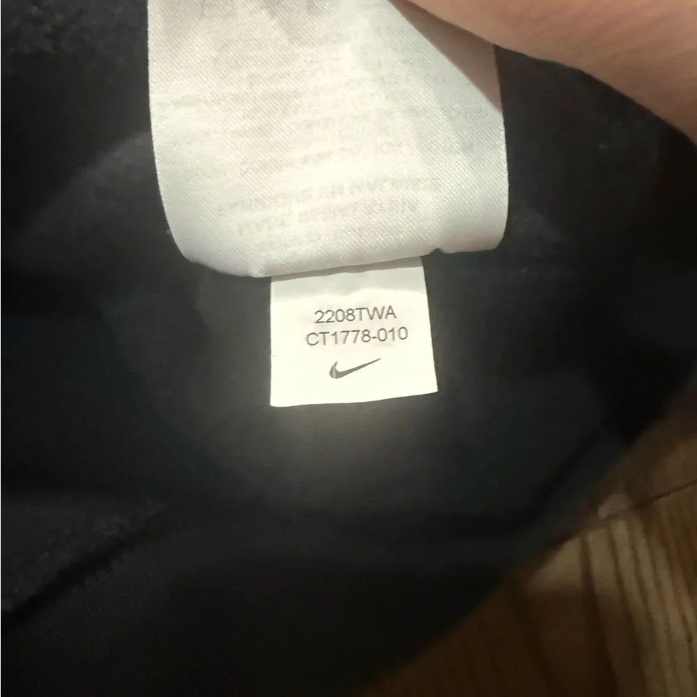 Nike Built From Pressure A’ja Wilson Hoodie Black Graphic Patch Size M